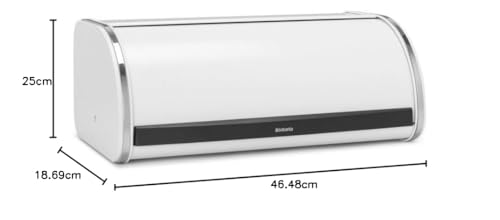 Brabantia 16l Roll-breadbox white (306020)
