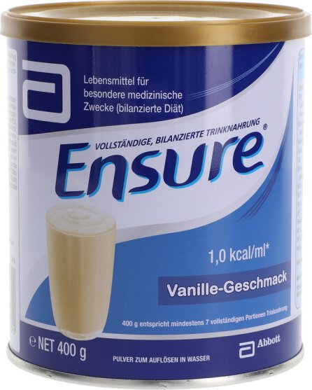 Abbott Ensure Vanille Pulver, 2.40kg (6x 400g)