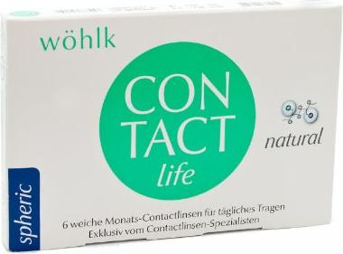 Wöhlk Contact Life, +6.50 Dioptrien, 6er-Pack