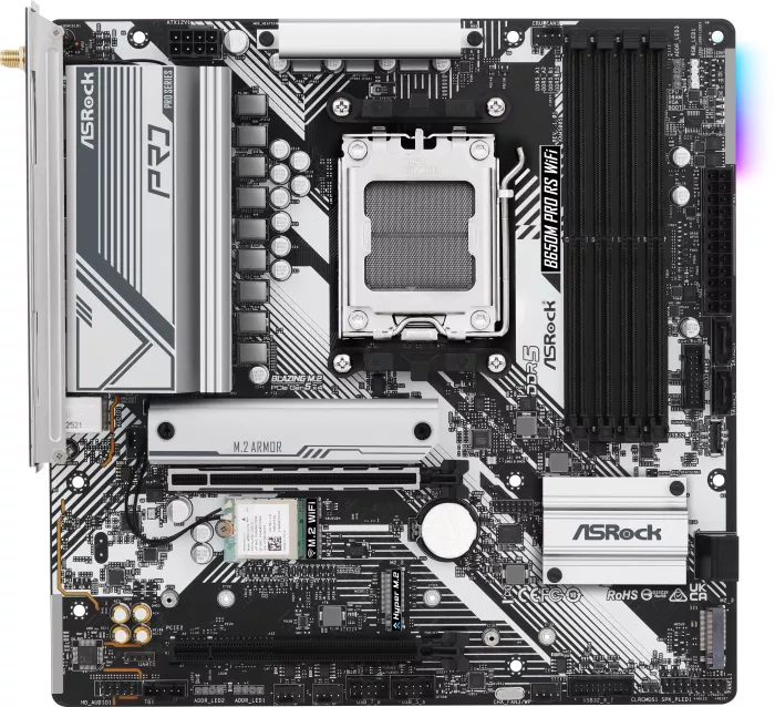 ASRock B650M Pro RS WiFi (90-MXBLZ0-A0UAYZ)