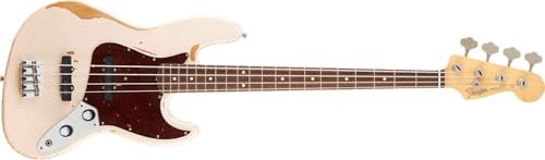 Fender Flea jazz bass Road Worn Shell Pink
