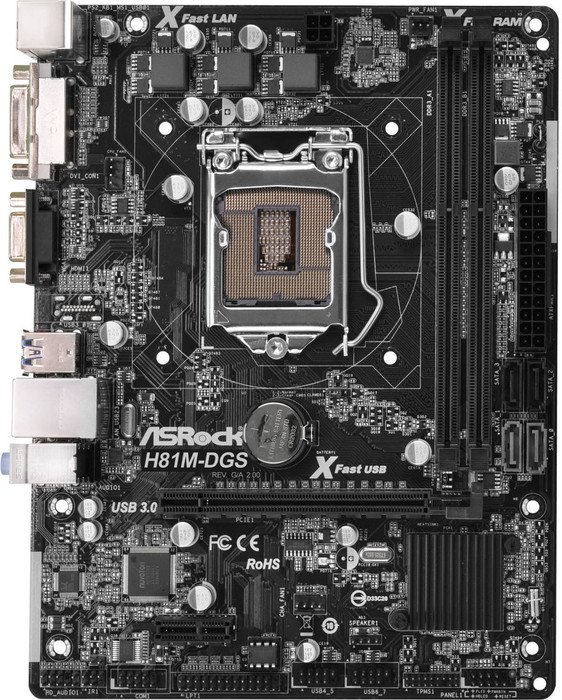 ASRock H81M-DGS R2.0 (90-MXGSR0-A0UAYZ)