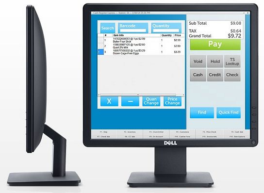 Dell E1715S, 17" (855-BBBG)