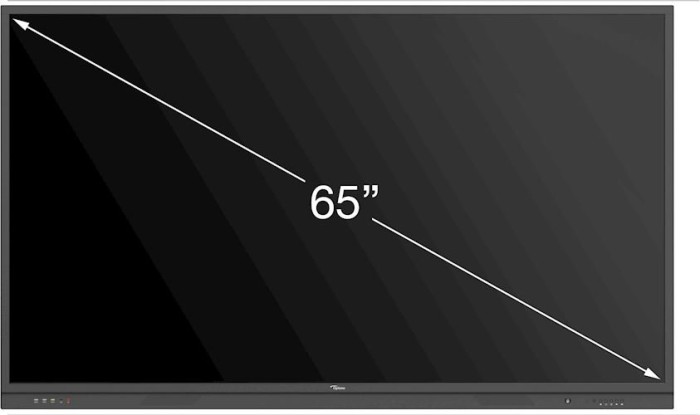 Optoma Creative Touch 3 Serie 3651RK, 65" (H1F0H00BW101)