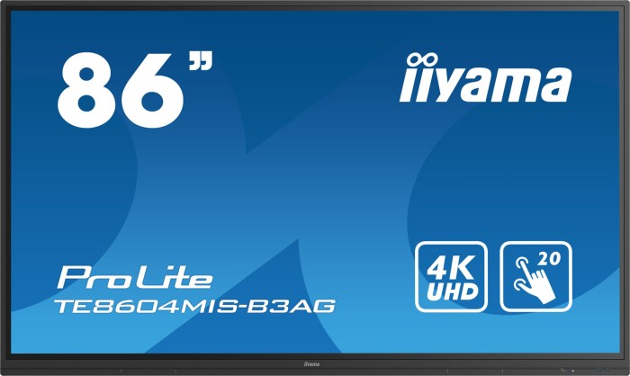 iiyama ProLite TE8604MIS-B3AG, 85.6"