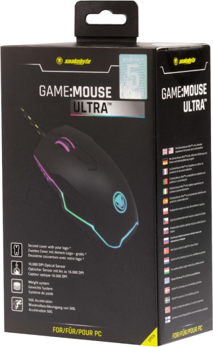 Snakebyte Game:Mouse Ultra, USB (SB909696)