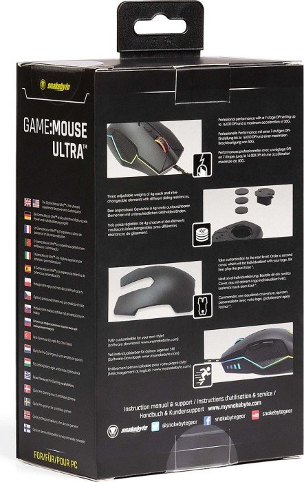 Snakebyte Game:Mouse Ultra, USB (SB909696)