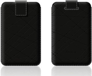 Belkin leather sleeve for iPod classic 2G black (F8Z387ea)
