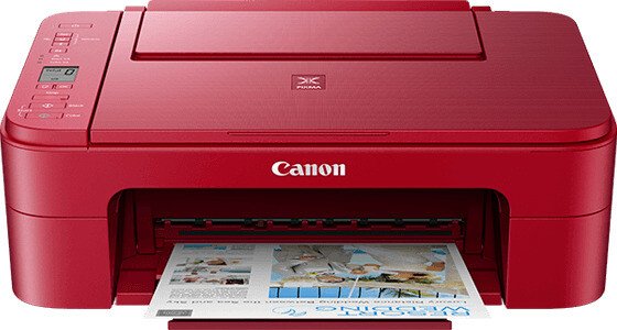 Canon PIXMA TS3352 rot, Tinte, mehrfarbig (3771C046)