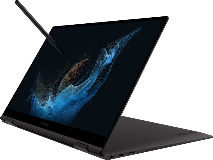 Samsung Galaxy Book2 Pro 360 15 Graphite, Core i7-1260P, 16GB RAM, 512GB SSD, DE (NP950QED-KA2DE)