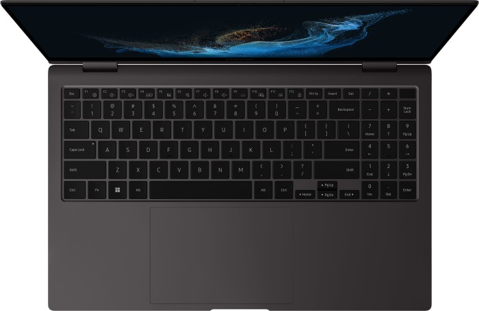 Samsung Galaxy Book2 Pro 360 15 Graphite, Core i7-1260P, 16GB RAM, 512GB SSD, DE (NP950QED-KA2DE)