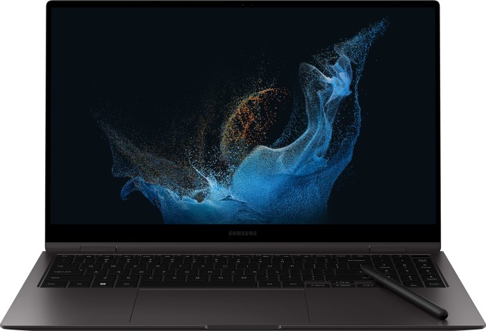 Samsung Galaxy Book2 Pro 360 15 Graphite, Core i7-1260P, 16GB RAM, 512GB SSD, DE (NP950QED-KA2DE)