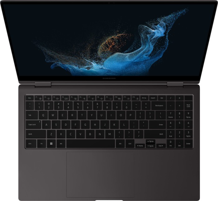 Samsung Galaxy Book2 Pro 360 15 Graphite, Core i7-1260P, 16GB RAM, 512GB SSD, DE (NP950QED-KA2DE)