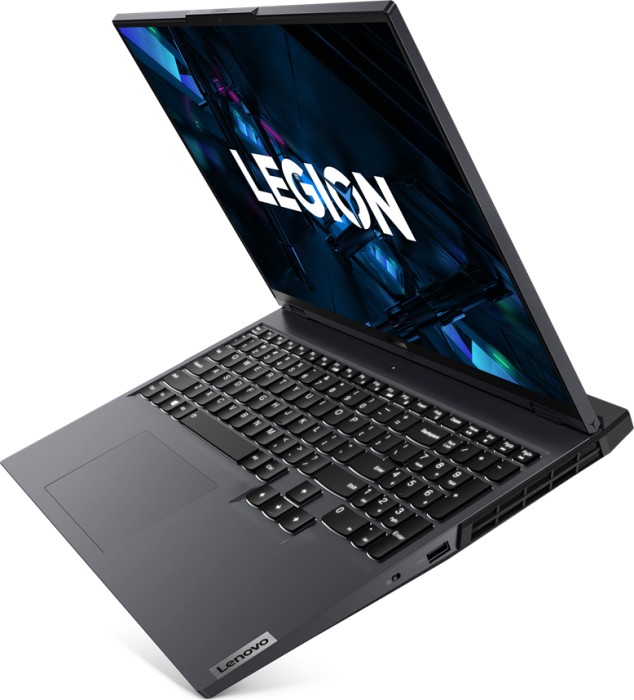Lenovo Legion 5 Pro 16ITH6H Storm Grey, Core i7-11800H, 16GB RAM, 512GB SSD, GeForce RTX 3070, DE (82JD000UGE)