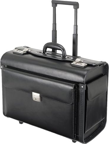 Alassio Pilotenkoffer Silvana, black (92705)