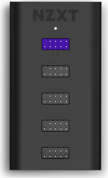 NZXT IUSBH-M3 internal USB-Hub Gen 3, 4x USB 2.0 9-Pin, 1x USB 2.0 9-Pin (AC-IUSBH-M3)