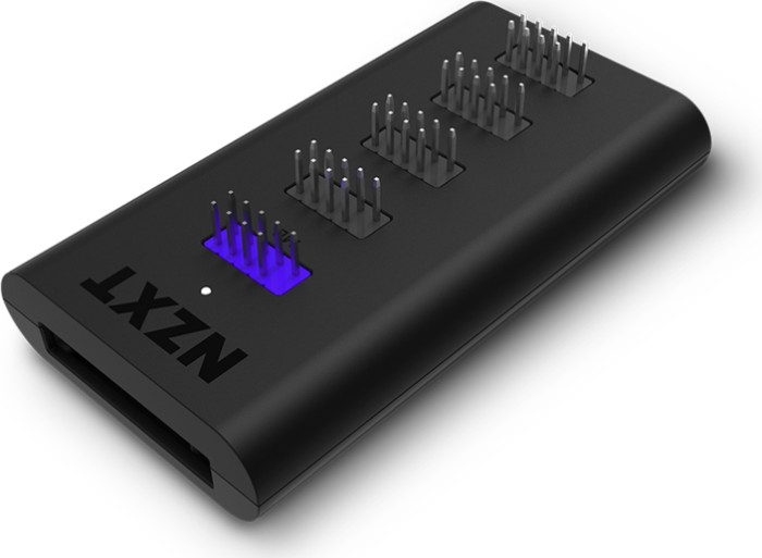 NZXT IUSBH-M3 internal USB-Hub Gen 3, 4x USB 2.0 9-Pin, 1x USB 2.0 9-Pin (AC-IUSBH-M3)