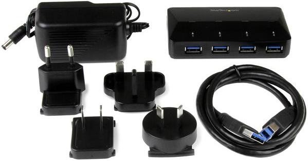 StarTech USB-Hub, 4x USB-A 3.0, USB-B 3.0 [Buchse] (ST53004U1C)