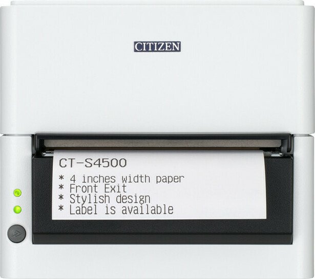 Citizen CT-S4500 weiß, USB, Cutter, Thermodirekt (CTS4500XNEWX)