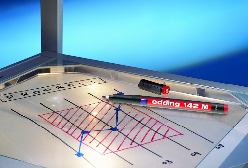 edding 142 M Folienschreiber sortiert, 4er-Set (4-142-4)