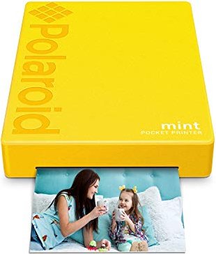 Polaroid Mint ZINK Pocket Printer, yellow (POLMP02Y)