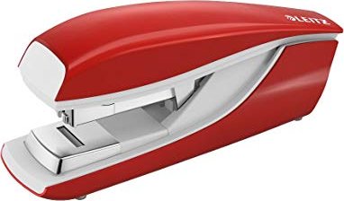 Leitz NeXXt strong flat stapler metal, red (55230025)