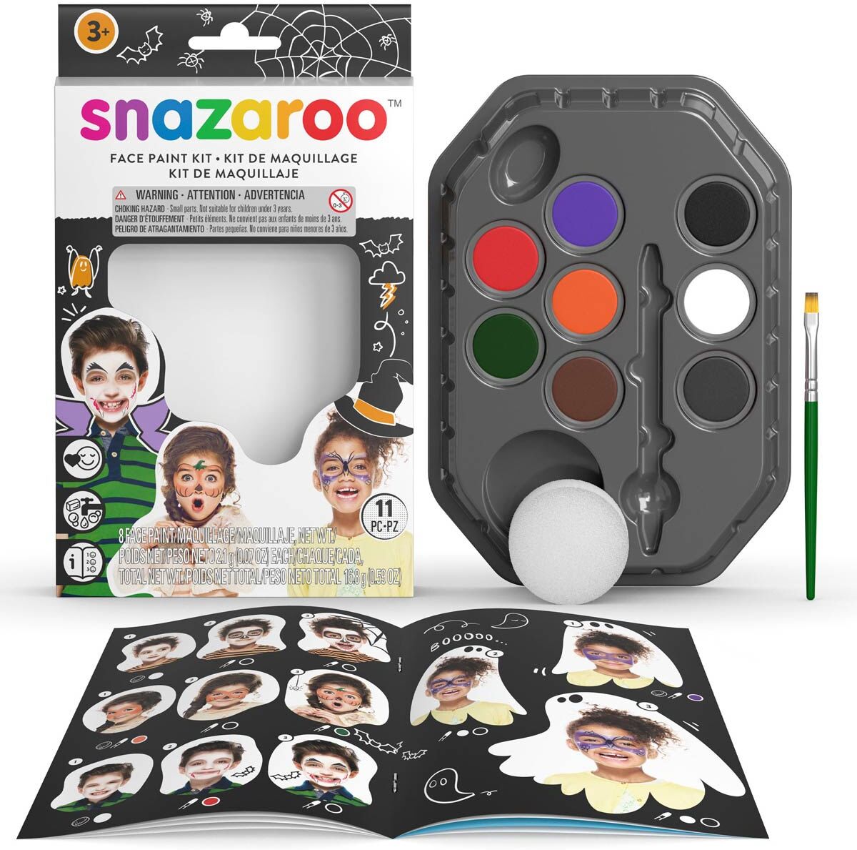 Snazaroo Halloween Face Paint kit makeup kit