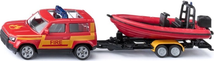 SIKU blister country Rover Defender with boat (10160800000)