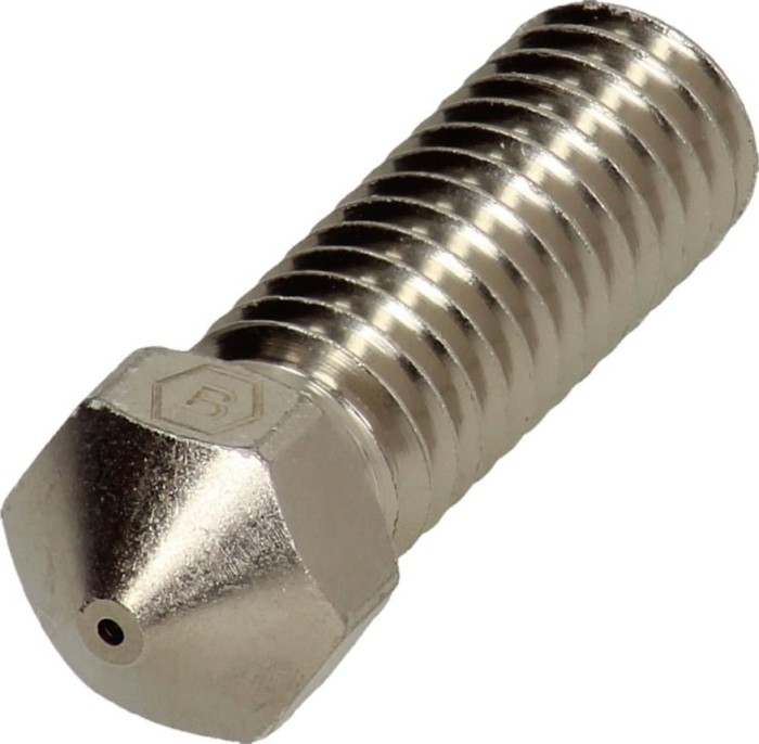 BROZZL print nozzle plated Copper for Volcano, 1.0mm (10602100)