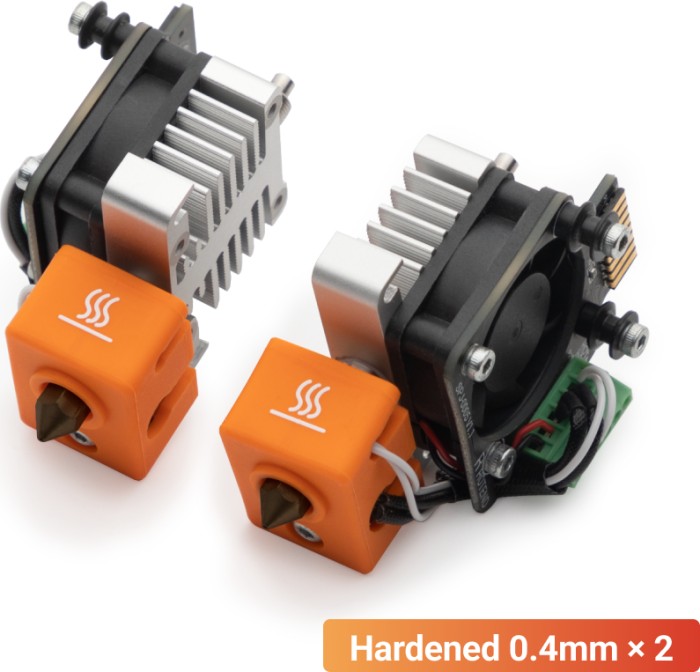 Snapmaker Komplettsatz replacement-Hot-Ends with 0.4mm carbide-print nozzle for J1 (22023)