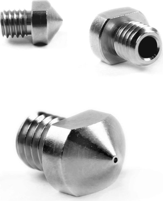 Micro-Swiss print nozzle coated M6 1.75mm for Robo 3D & Hexagon hotend, 0.4mm (M2554-0.4)