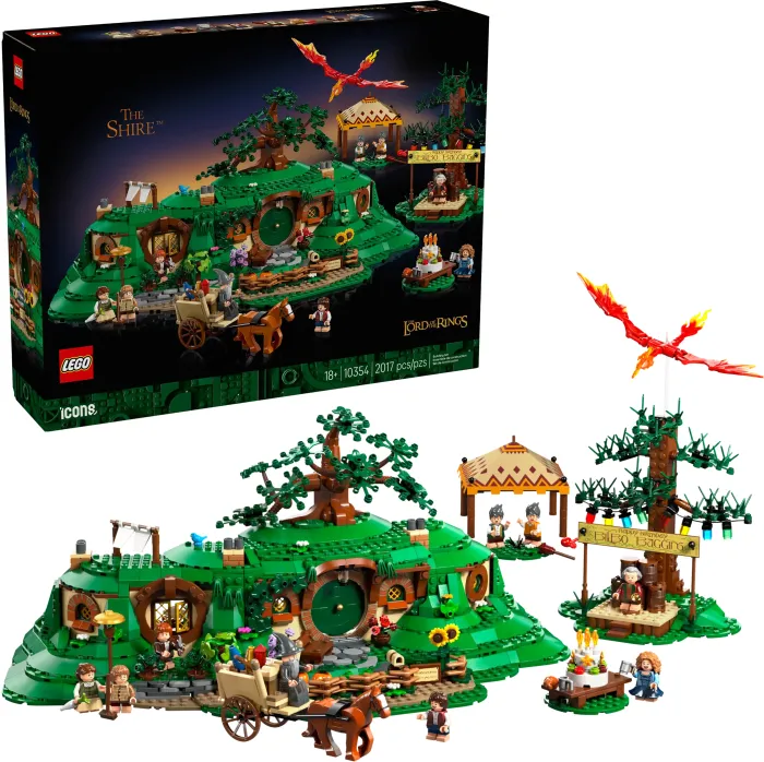 LEGO Icons - Der Herr der Ringe: Das Auenland (10354)