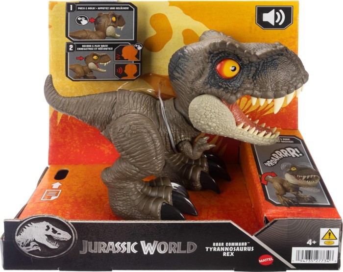 Mattel Jurassic World Brüllkommando Tyrannosaurus Rex (JCW01)