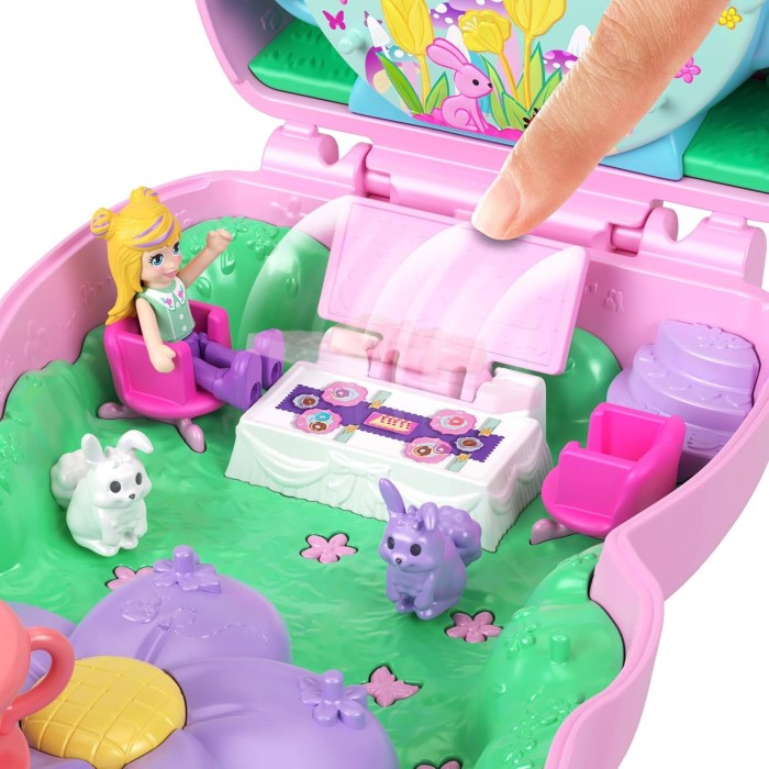 Mattel Polly Pocket Teeparty-bunny Schatulle (JCR40)