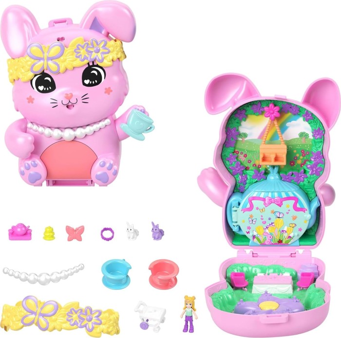 Mattel Polly Pocket Teeparty-bunny Schatulle (JCR40)