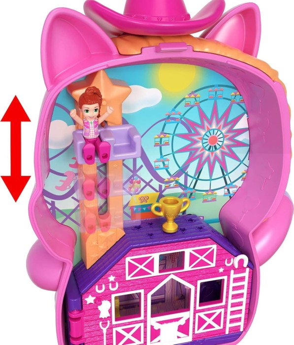 Mattel Polly Pocket Pony-Rodeo Schatulle (JCR39)