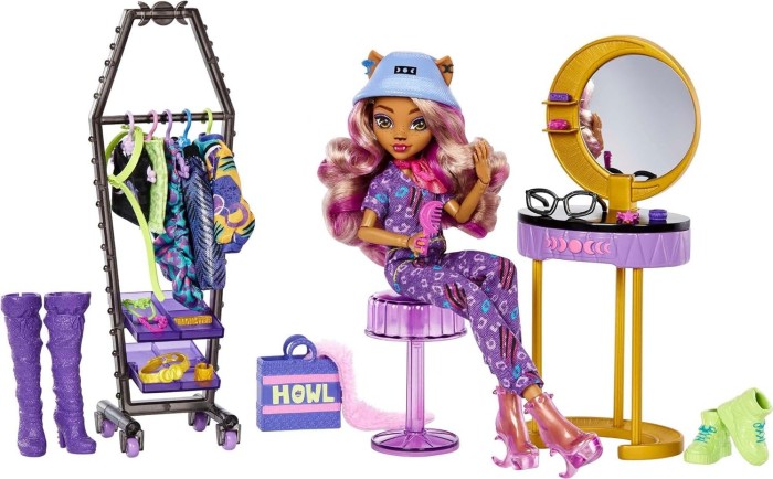Mattel Monster High Clawdeen wolf boutique-Ankleidestudio (HKY70)
