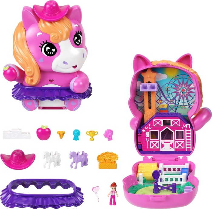 Mattel Polly Pocket Pony-Rodeo Schatulle (JCR39)