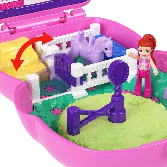 Mattel Polly Pocket Pony-Rodeo Schatulle (JCR39)