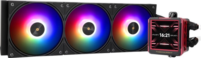Thermalright frozen Warframe 360 Ultra Black ARGB, black