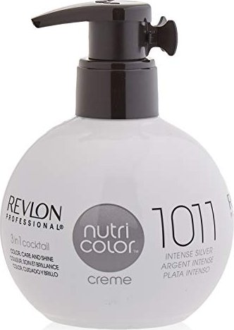 Revlon Nutri Color Creme 3-in-1 Cocktail Haarfarbe 1011 intense silver, 270ml