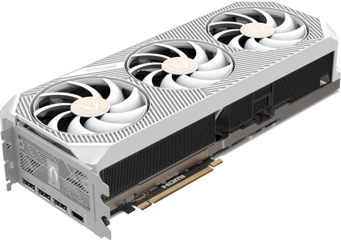 Zotac Gaming GeForce RTX 5080 Solid OC White Edition, 16GB GDDR7, HDMI, 3x DP (ZT-B50800Q-10P)