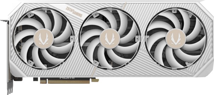 Zotac Gaming GeForce RTX 5080 Solid OC White Edition, 16GB GDDR7, HDMI, 3x DP (ZT-B50800Q-10P)
