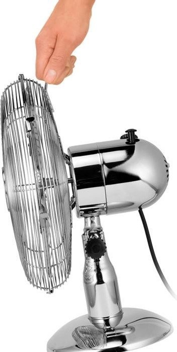 Unold 86830 chrome desk fan