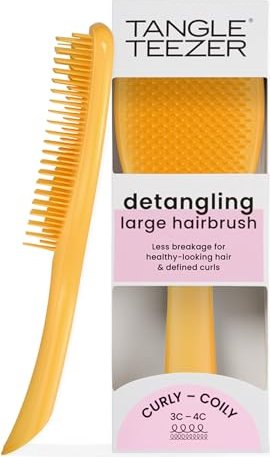 Tangle Teezer Naturally Curly daffodil yellow