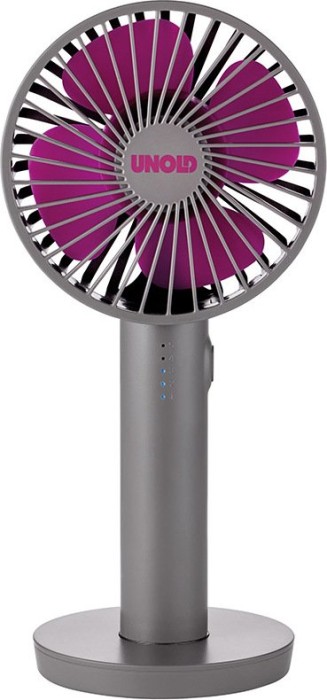 Unold 86629 Breezy II rechargeable battery-hand fan anthracite