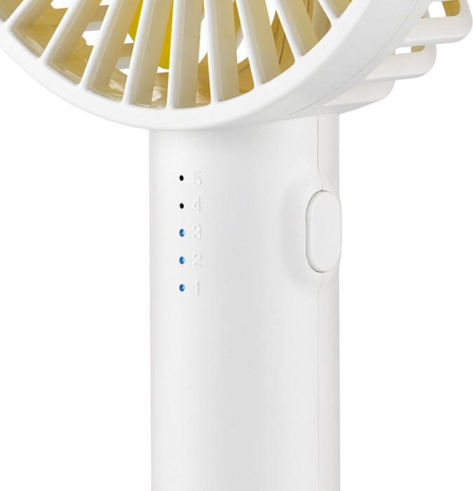 Unold 86620 Breezy II rechargeable battery-hand fan white