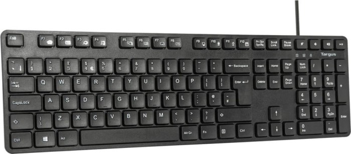 Targus Full sized wired Keyboard and Mouse Combo, black, USB, ES (AKM622ES)