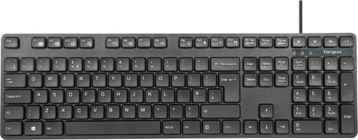 Targus Full sized wired Keyboard and Mouse Combo, black, USB, ES (AKM622ES)
