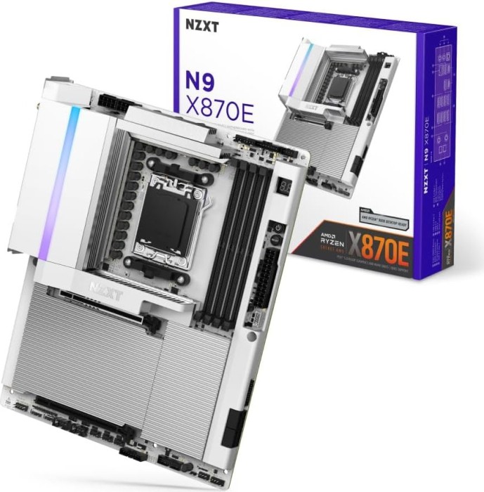 NZXT N9 X870E White (N9-X87XT-W1)